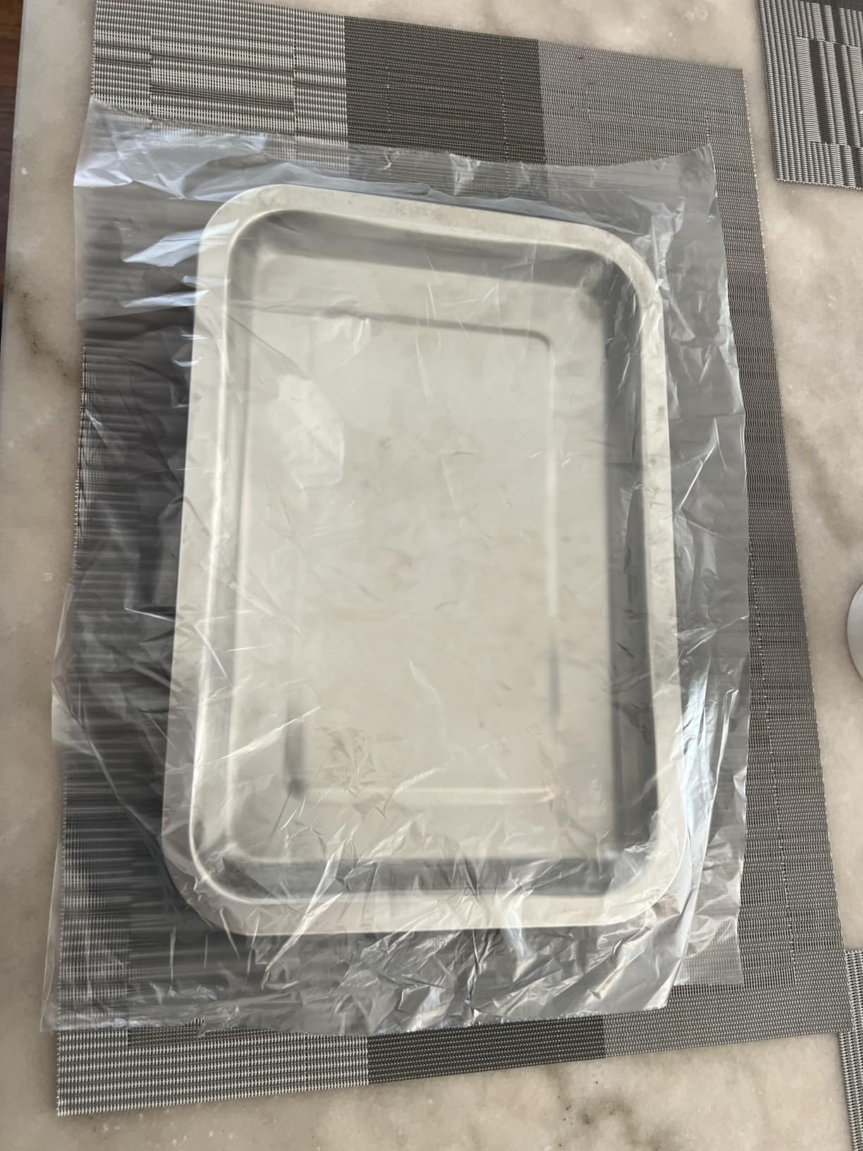 LabelMore 12'' x 16'' Plastic Produce Bags on a Roll, Clear, Food Storage Bags for Bread, Vegetable, Fruits and Meat, 350 Bags/Roll - Customer Photo 1