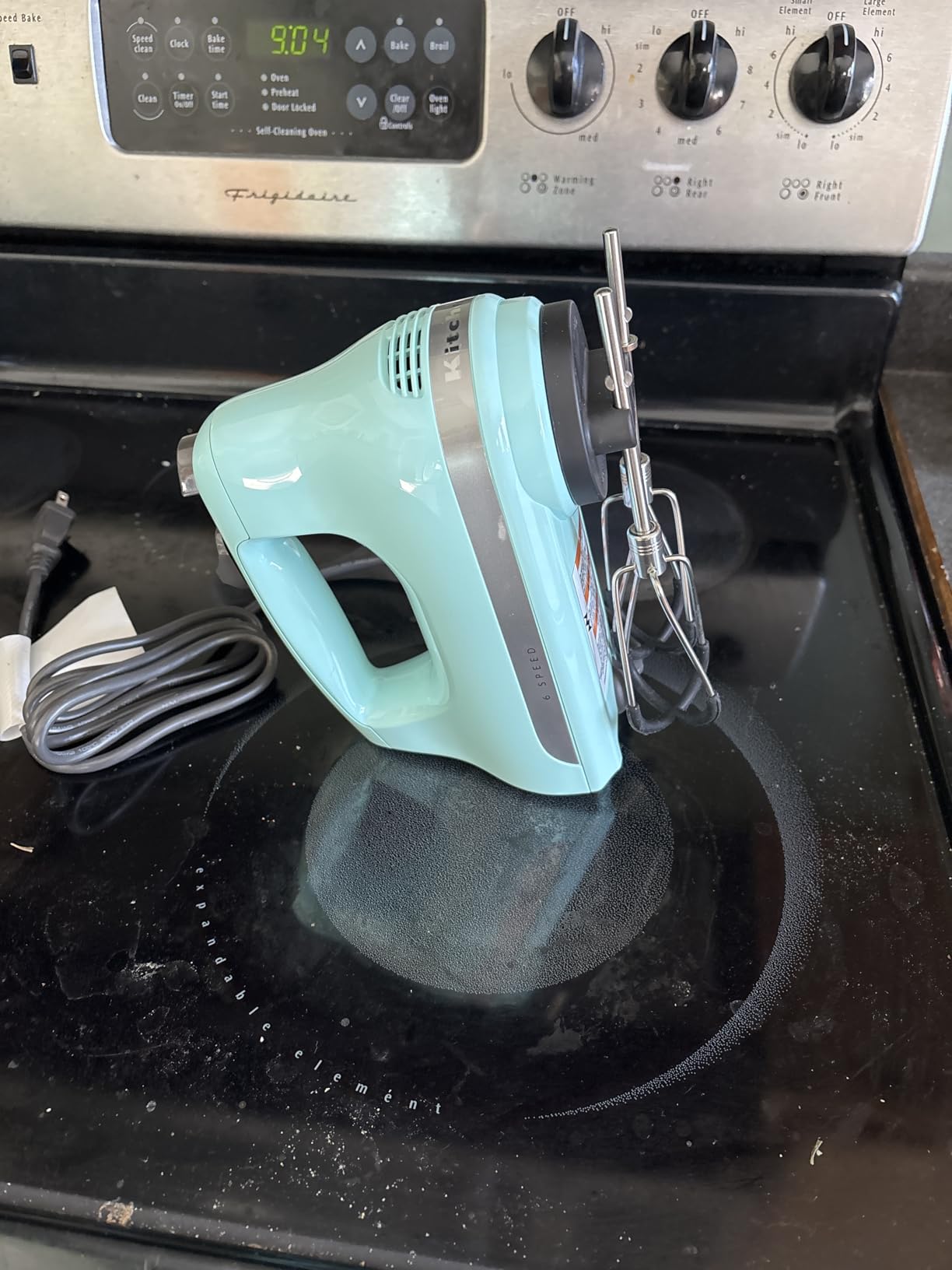 KitchenAid 6 Speed Hand Mixer with Flex Edge Beaters - KHM6118 - Customer Photo 2