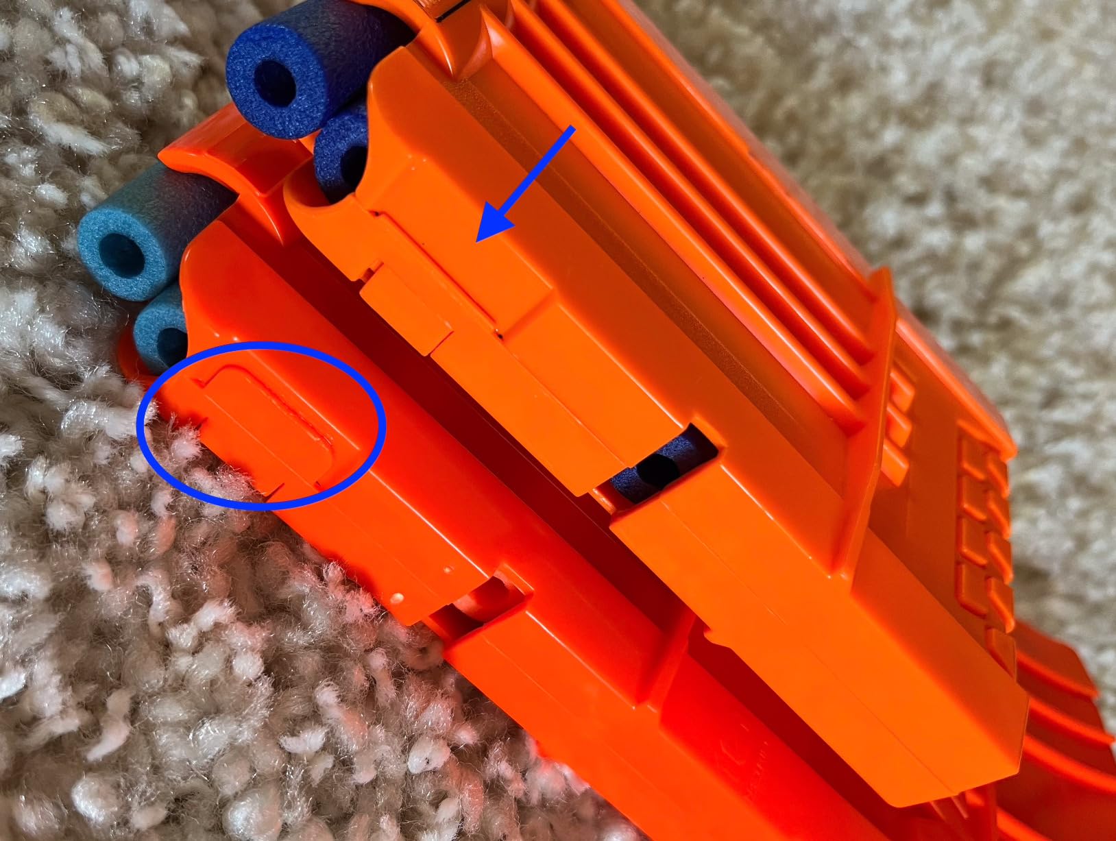 Nerf Elite 2.0 Motoblitz Blaster with Scope, Motorized 10-Dart Blasting, Airblitz 6 Darts, Outdoor Toys for 8 Year Old Boys & Girls Customer Review Nerf Elite 2.0 Motoblitz Blaster with Scope, Motorized 10-Dart Blasting, Airblitz 6 Darts, Outdoor Toys for 8 Year Old Boys & Girls - Customer Photo 1