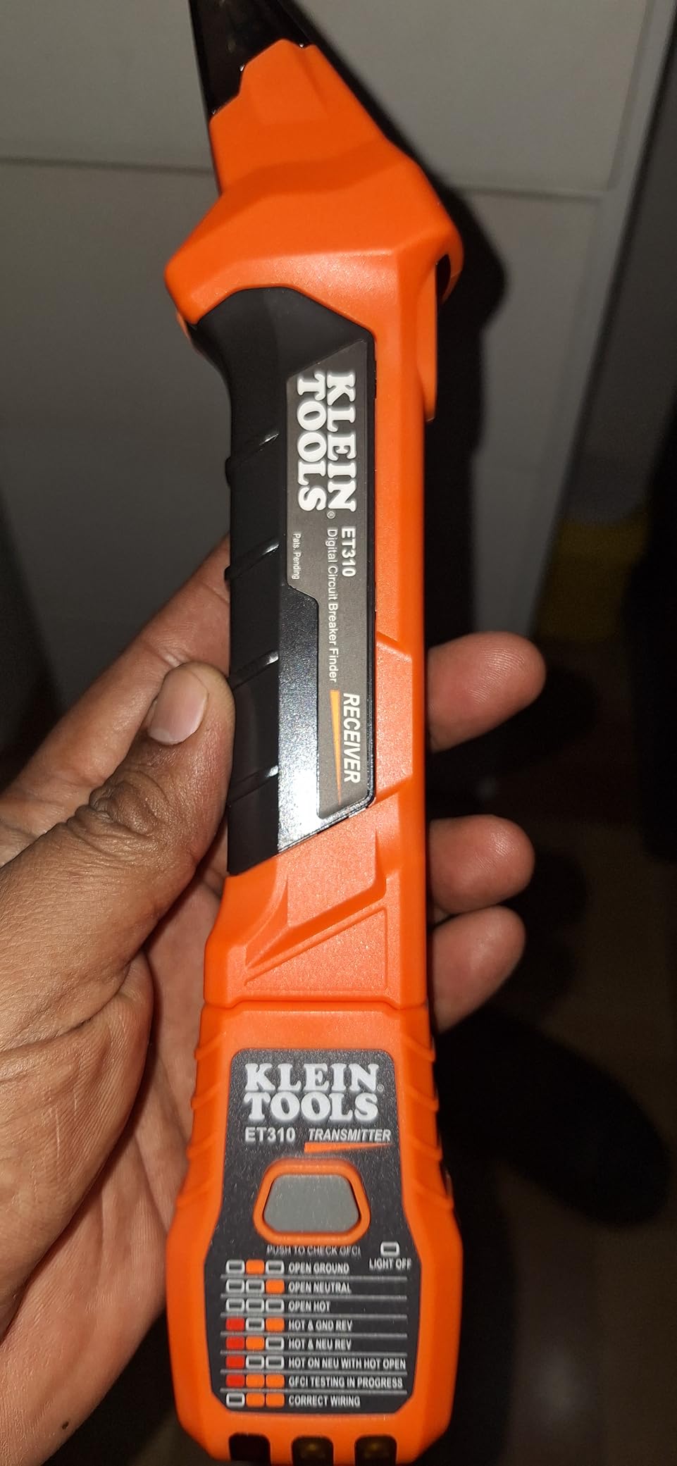 Klein Tools 69355 Digital Multimeter Premium Electrical Test Kit with Non-Contact Voltage Tester, Receptacle Tester, Test Leads Customer Review Klein Tools 69355 Digital Multimeter Premium Electrical Test Kit with Non-Contact Voltage Tester, Receptacle Tester, Test Leads - Customer Photo 1