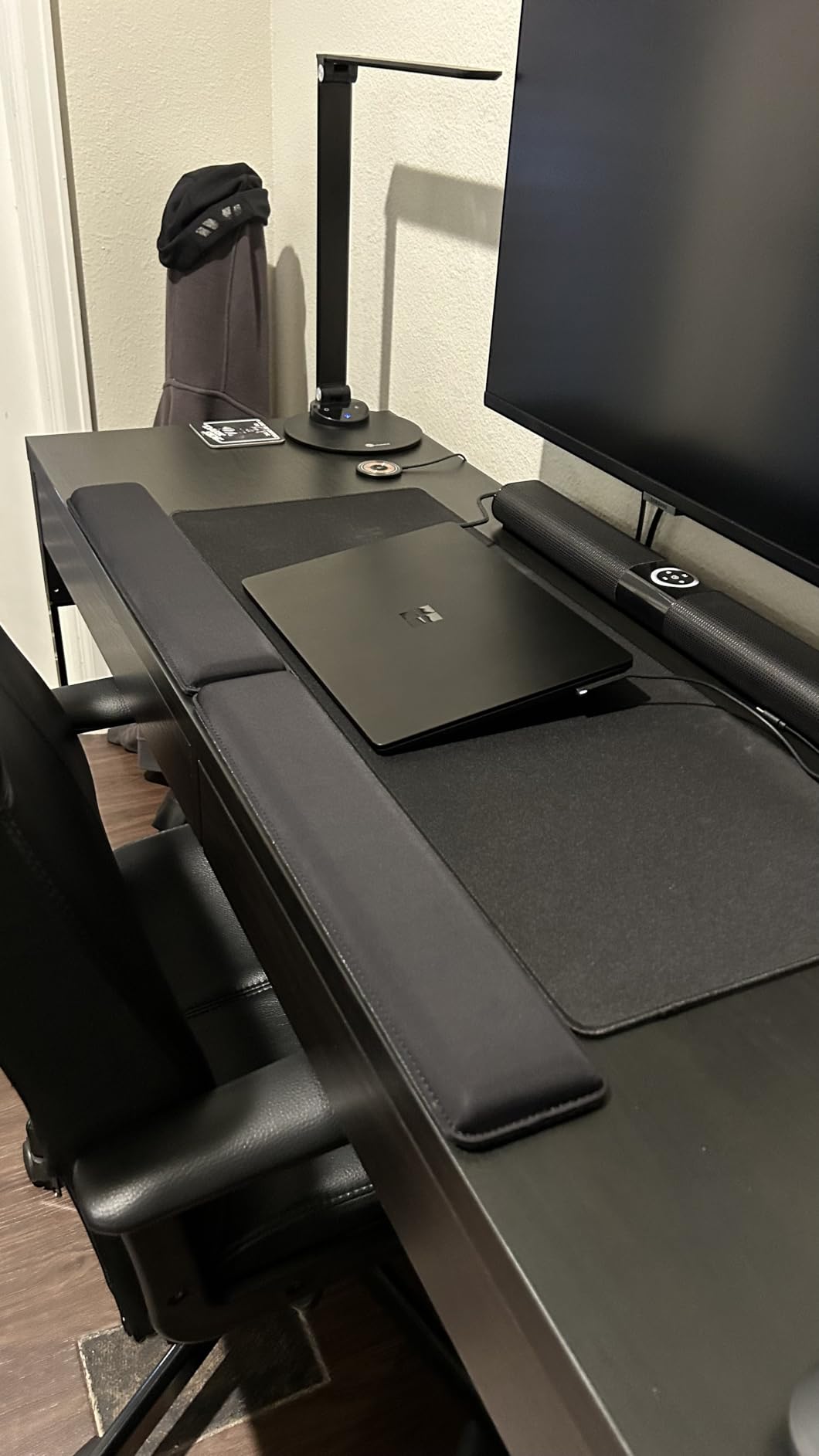 Yolanda Keyboard Wrist Rest Memory Foam, Easy Typing Pain Relief, Keyboard Mouse Pad Set for Computer, Laptop, Home & Office - Customer Photo 1