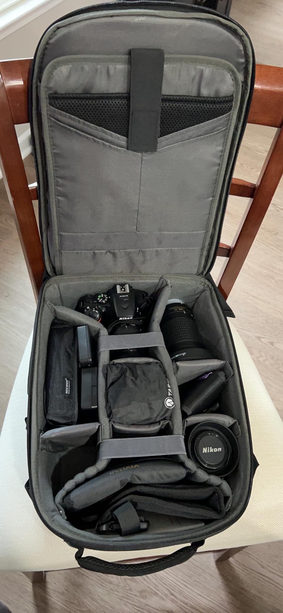 TARION Hardshell Camera Backpack Bag - 3-side Hard Case Professional Camera Bag with 14.5 TARION Hardshell Camera Backpack Bag - 3-side Hard Case Professional Camera Bag with 14.5