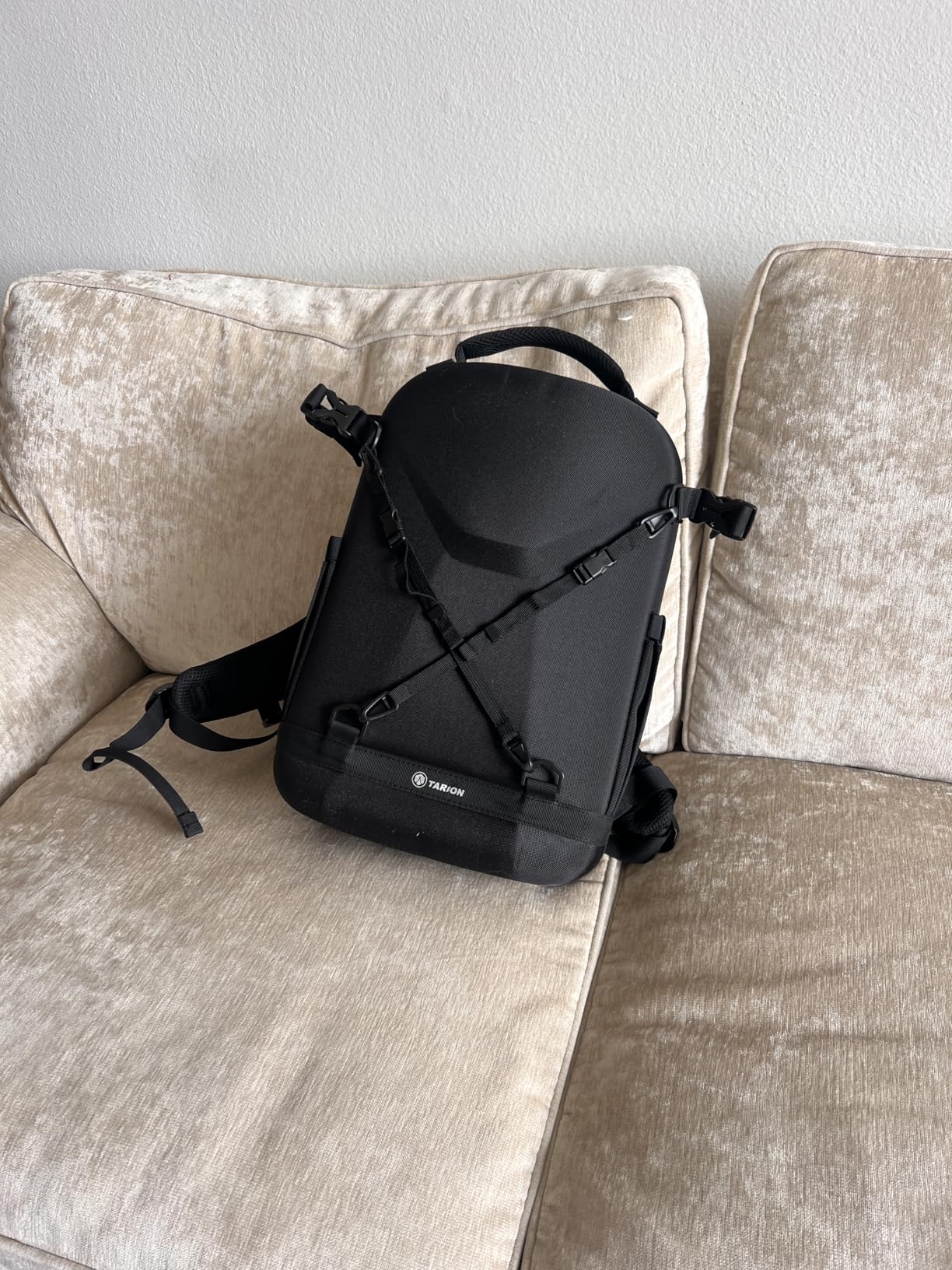 TARION Hardshell Camera Backpack Bag - 3-side Hard Case Professional Camera Bag with 14.5 TARION Hardshell Camera Backpack Bag - 3-side Hard Case Professional Camera Bag with 14.5