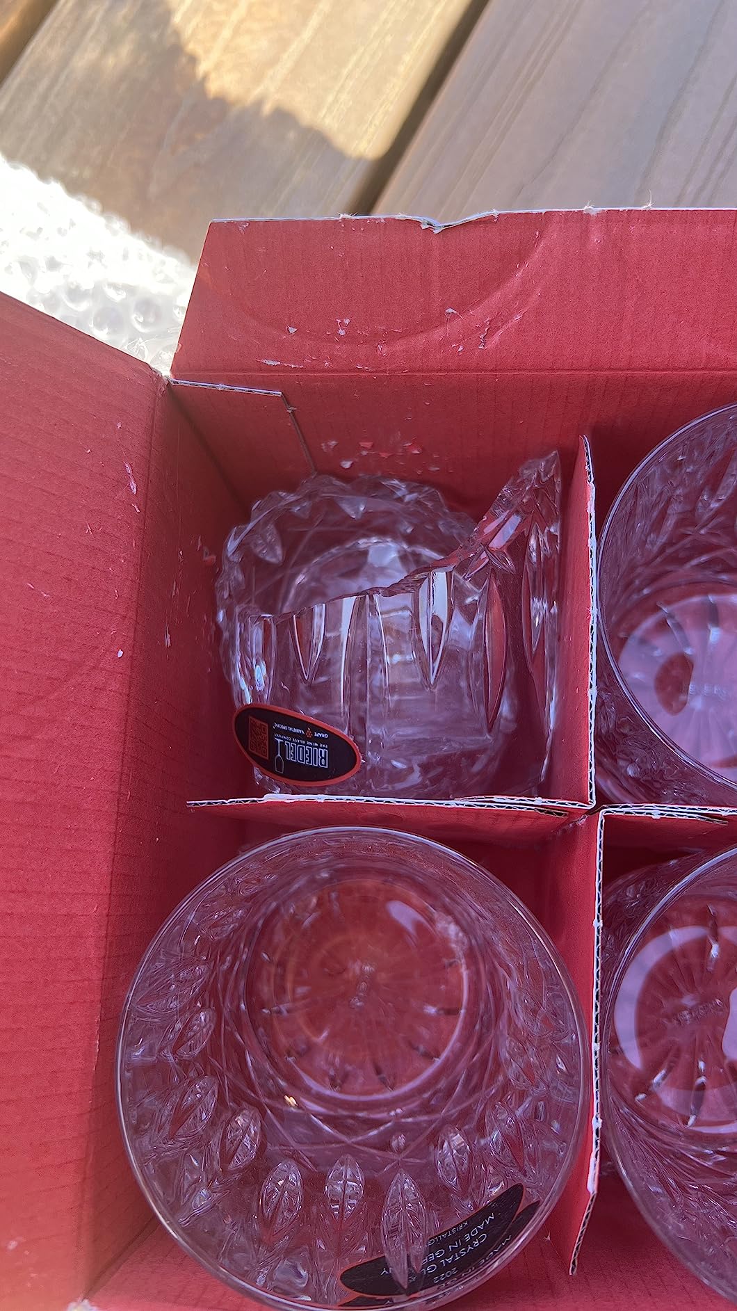 Riedel Spey Double Old Fashioned Whisky Glasses Set of 4 – Premium Crystal Tumblers Customer Review Riedel Spey Double Old Fashioned Whisky Glasses Set of 4 – Premium Crystal Tumblers - Customer Photo 1