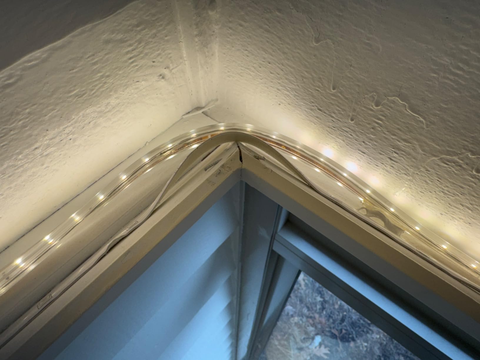 Shine Decor LED Strip Light Connectable, CCT 2800-6000K Warm-Cool Changing Tone for Room, 32FT 120V Plug-in Outdoor Rope Lighting Cold Resistant Waterproof ETL Listed, Remote Timer Available Customer Review Shine Decor LED Strip Light Connectable, CCT 2800-6000K Warm-Cool Changing Tone for Room, 32FT 120V Plug-in Outdoor Rope Lighting Cold Resistant Waterproof ETL Listed, Remote Timer Available - Customer Photo 1