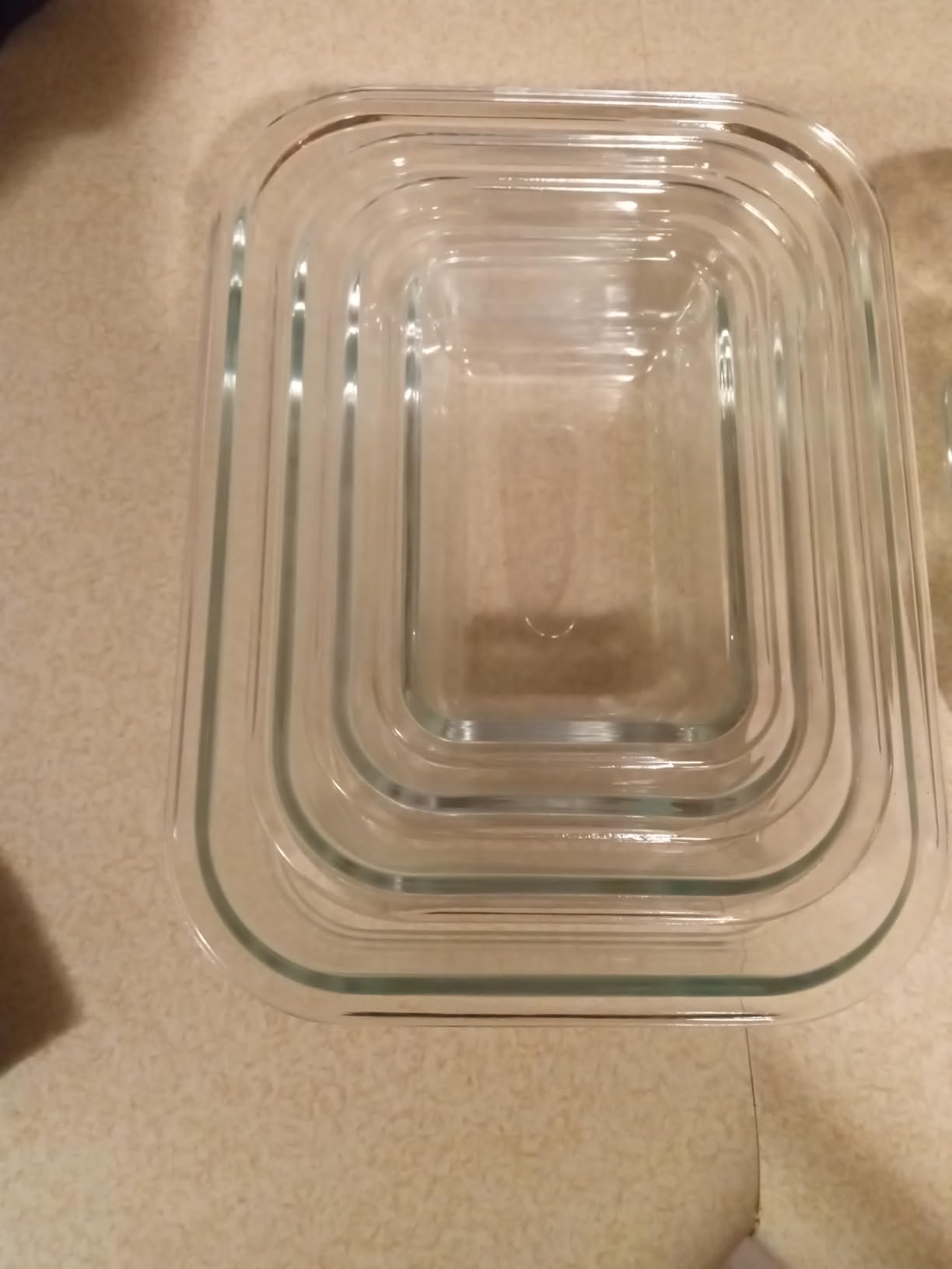 Vtopmart 8 Pack Glass Food Storage Containers with Airtight Lids, Glass Meal Prep Containers, Lunch Office Meal for Microwave, Oven, Freezer and Dishwasher, BPA Free - Customer Photo 2