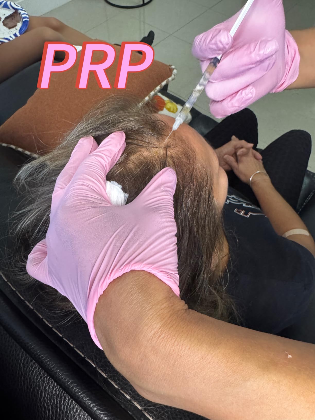 Pink Nitrile Gloves, 3-mil, Industrial Gloves Disposable Latex Free, for Cleaning & Esthetician, Rubber Powder-Free, 100-ct Box (Small) - Customer Photo 1