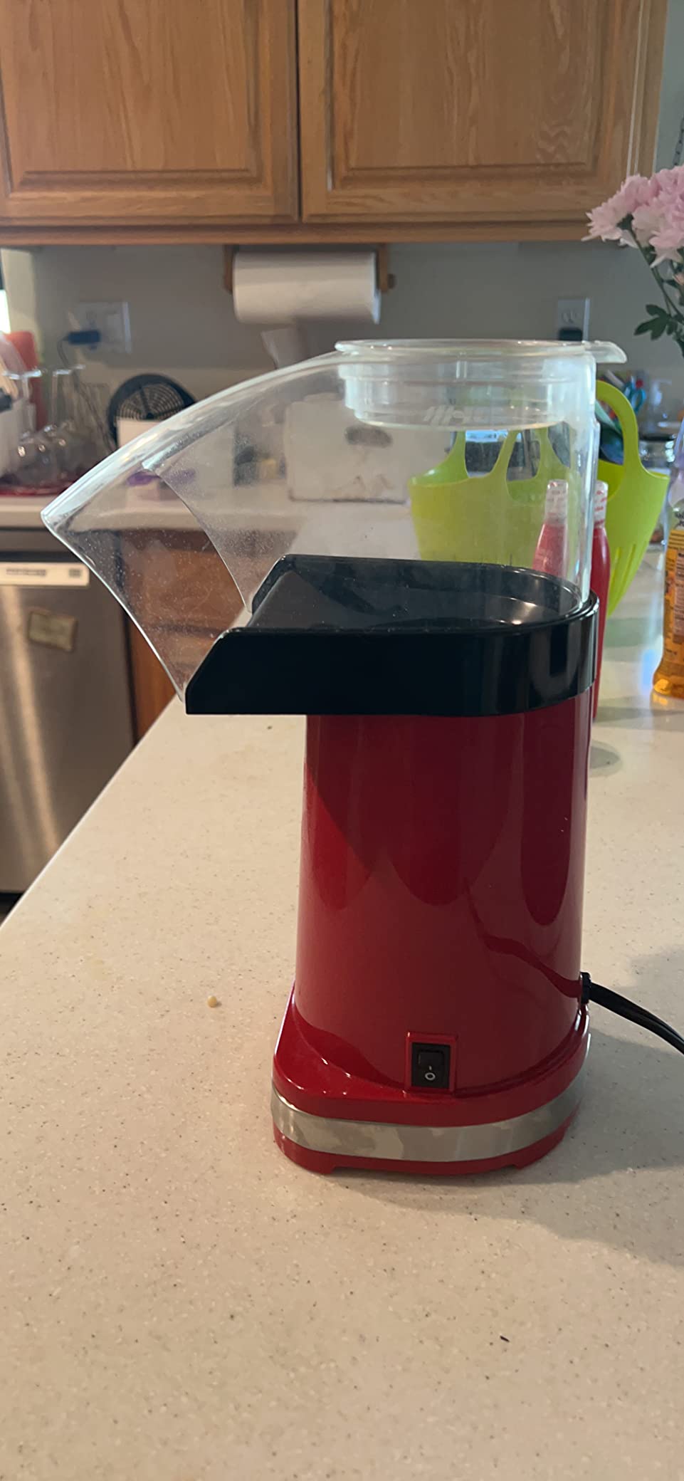 Cuisinart EasyPop Hot Air Popcorn Maker (Red) - Customer Photo 2
