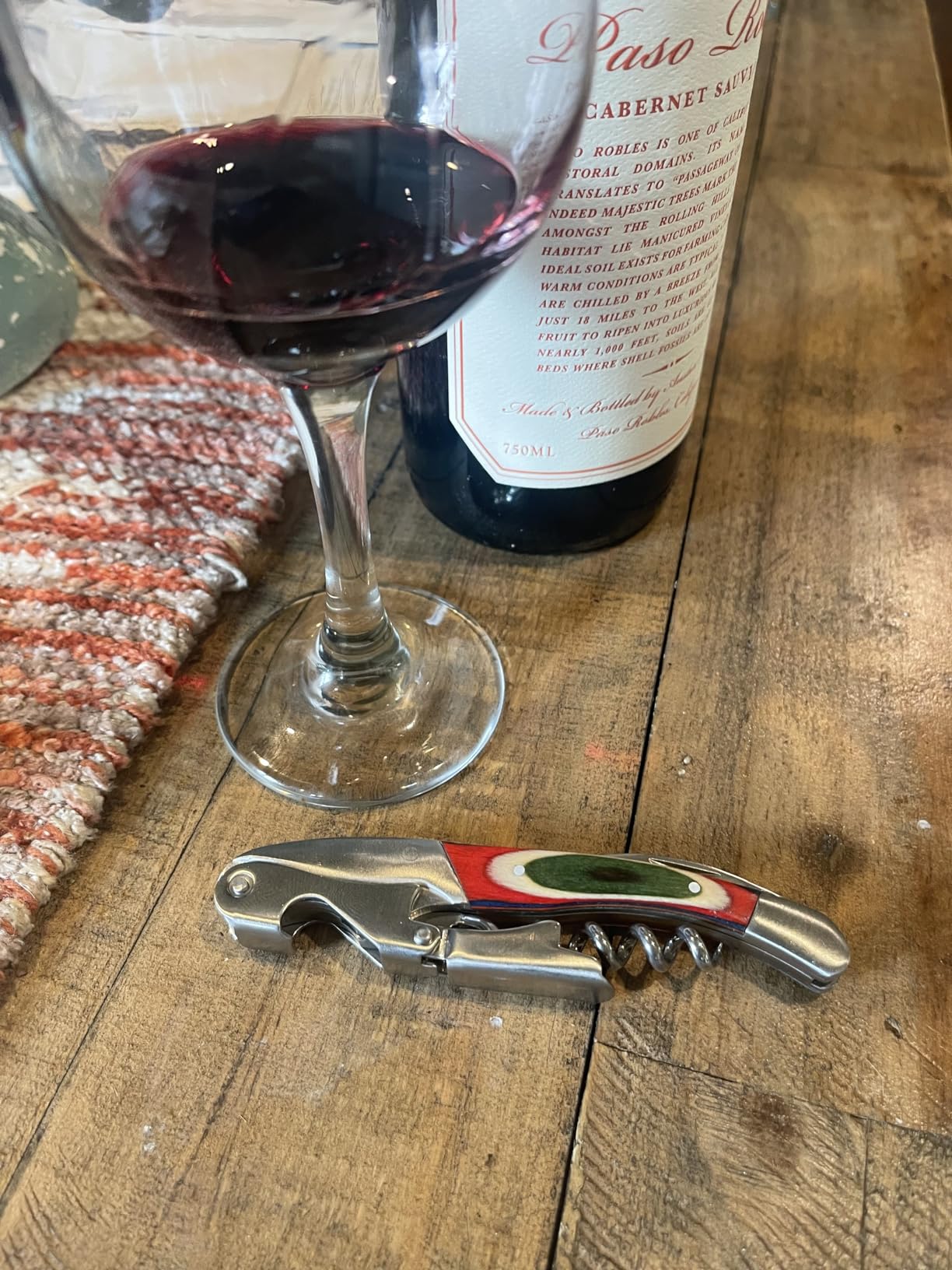 Totally Bamboo Baltique Marrakesh Collection Waiter's Friend Wine Key for Servers, Multifunctional Wine Opener with Corkscrew, Foil Cutter and Bottle Opener Customer Review Totally Bamboo Baltique Marrakesh Collection Waiter's Friend Wine Key for Servers, Multifunctional Wine Opener with Corkscrew, Foil Cutter and Bottle Opener - Customer Photo 1