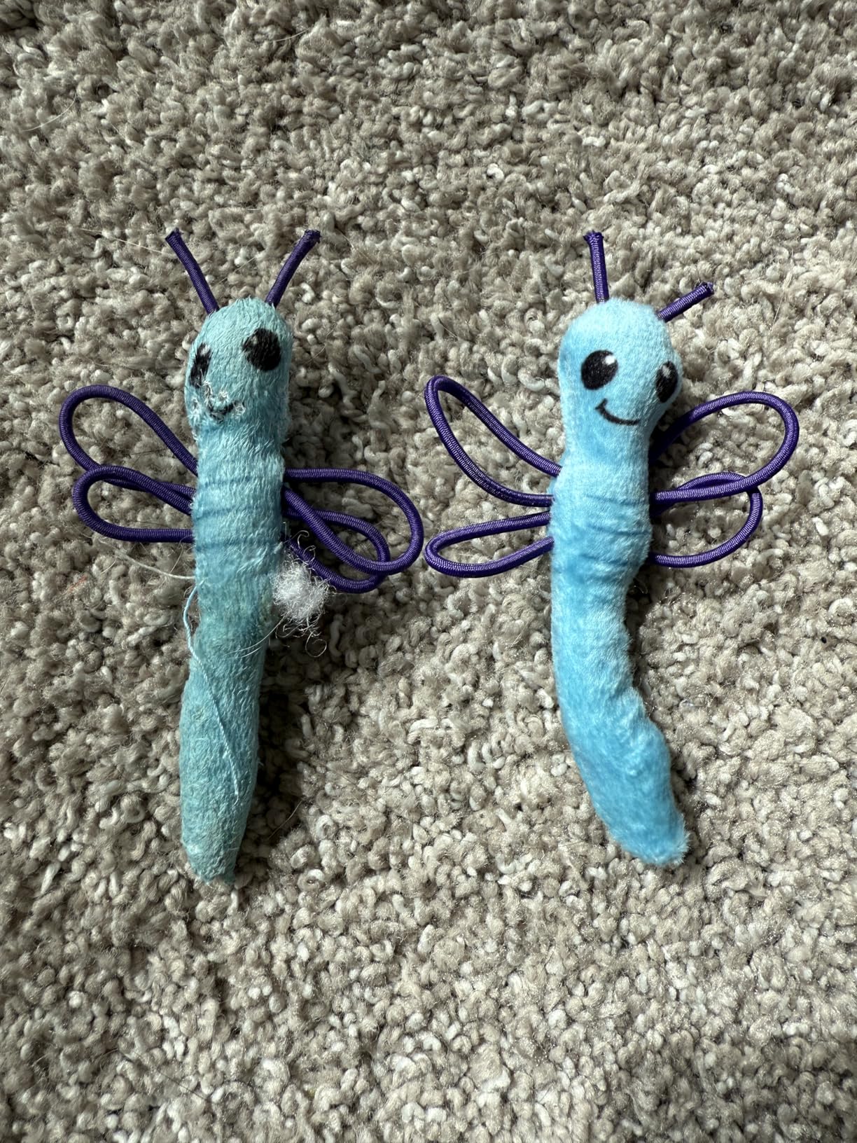 Catstages Hide & Seek Fish Bowl Interactive Cat Toy with Two Catnip Blend Toys, Blue - Customer Photo 1