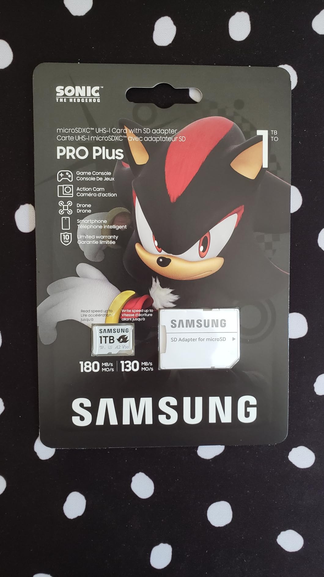 Samsung PRO Plus microSD Memory Card + Adapter, 512GB microSDXC, Up to 180 MB/s, Full HD & 4K UHD, UHS I, C10, U3, V30, A2, for Android Smartphones, Tablets, GoPRO, and DJI Drone (MB-MD512SA/AM) Customer Review Samsung PRO Plus microSD Memory Card + Adapter, 512GB microSDXC, Up to 180 MB/s, Full HD & 4K UHD, UHS I, C10, U3, V30, A2, for Android Smartphones, Tablets, GoPRO, and DJI Drone (MB-MD512SA/AM) - Customer Photo 2