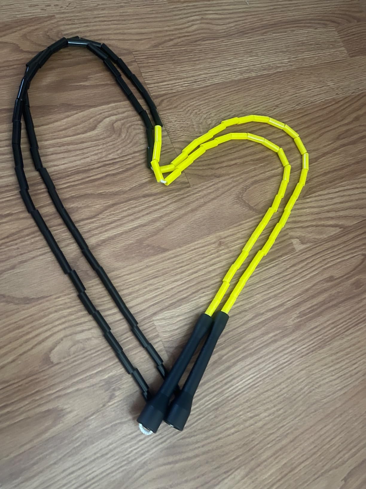 Segmented Jump Rope for Fitness and Exercise - Adjustable Jump Ropes with Plastic Handles - Tangle-Free Skipping Rope for Crossfit, Gym, Cardio and Endurance Training - Jumping Rope for Workout Customer Review Segmented Jump Rope for Fitness and Exercise - Adjustable Jump Ropes with Plastic Handles - Tangle-Free Skipping Rope for Crossfit, Gym, Cardio and Endurance Training - Jumping Rope for Workout - Customer Photo 1