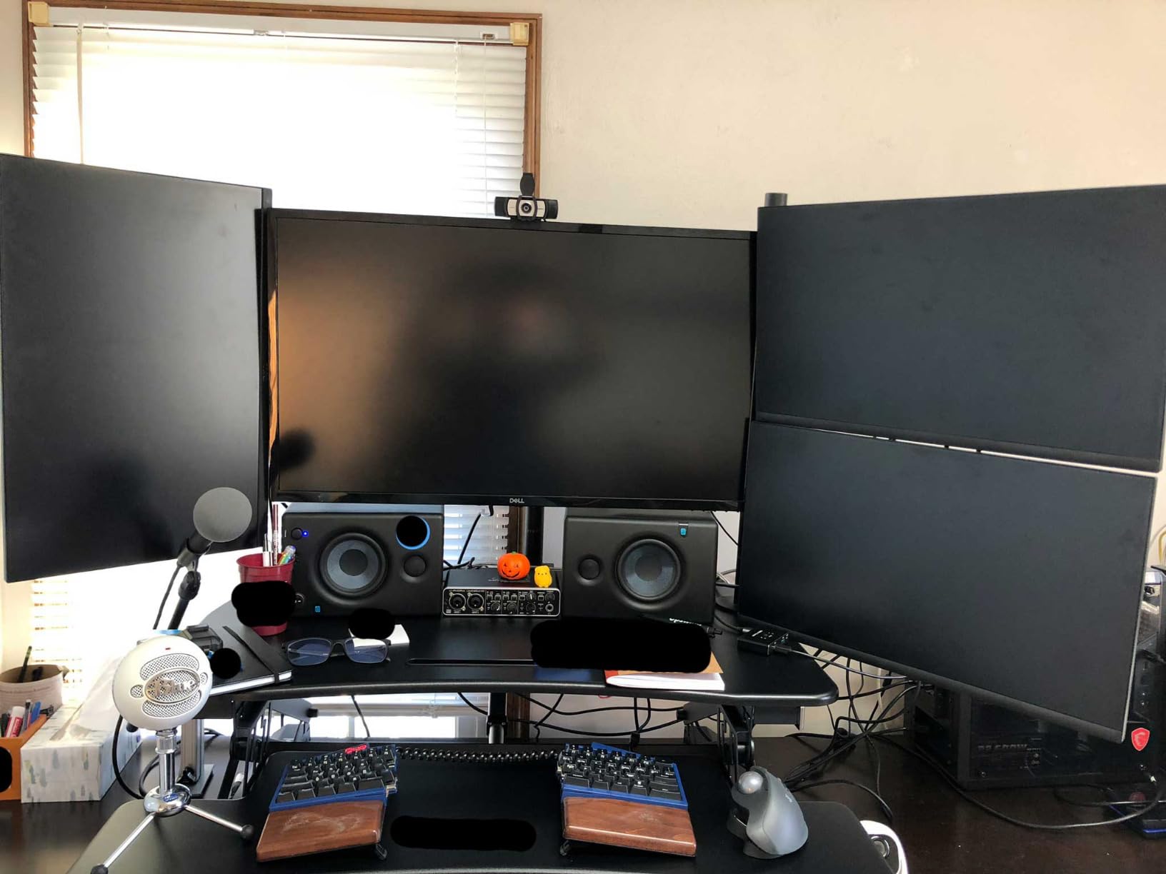 Mount-It! Electric Standing Desk Converter with Dual Monitor Arm, Stand Up Desk Riser X-Large 47.2 Mount-It! Electric Standing Desk Converter with Dual Monitor Arm, Stand Up Desk Riser X-Large 47.2