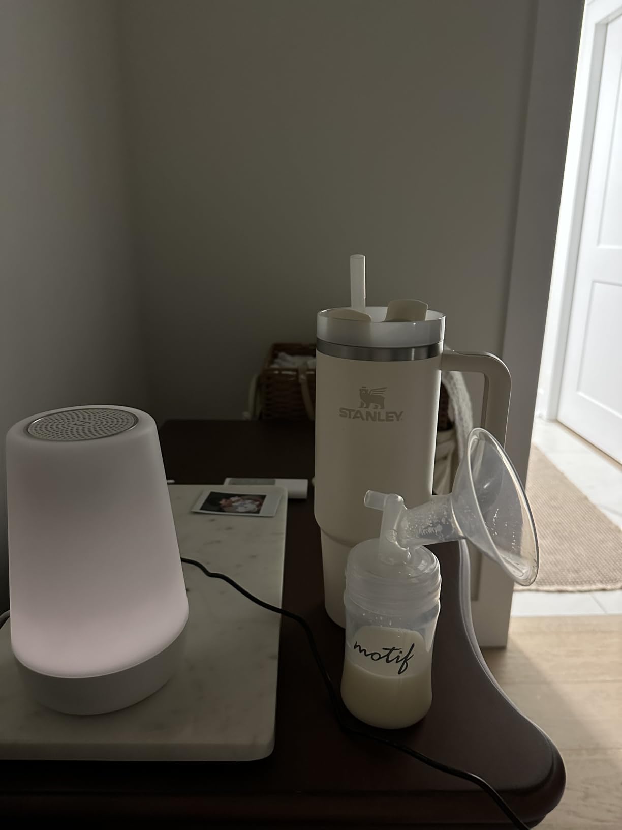 Hatch for Baby Sleep Bundle: Home & Travel Sound Machines Includes Rest 2nd Gen and Portable Hatch Go Customer Review Hatch for Baby Sleep Bundle: Home & Travel Sound Machines Includes Rest 2nd Gen and Portable Hatch Go - Customer Photo 1