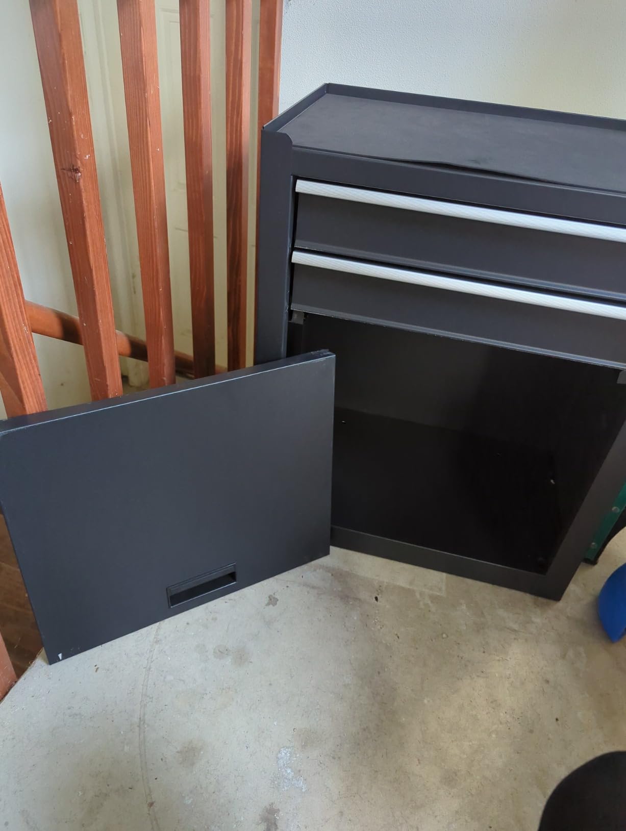 ERGOMASTER Rolling Tool Chest and Cabinet with 6-Drawers - Includes 4-Drawers Removable Top Box, 2-Drawer Capacity Tool Storage, Wheels and Locking System for Convenient and Safe Tool Storage-Black customer photo 2