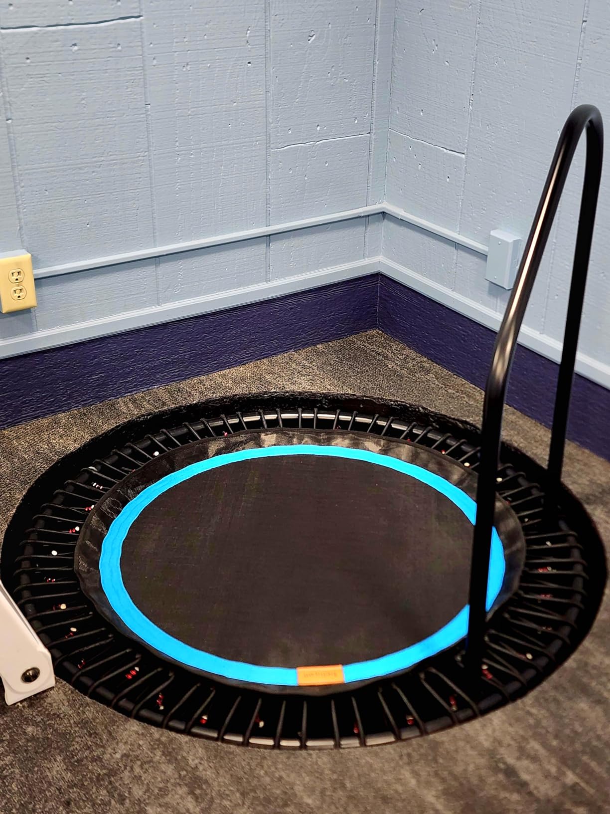bellicon Fitness Rebounder | Screw-on Legs & Bungee Suspension up to 330 lbs (Extra Strong) | 3-Part Frame Rebounder | Designed in Switzerland - Customer Photo 1
