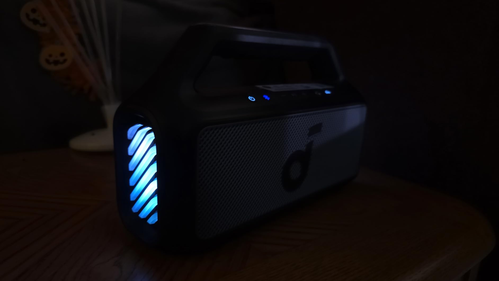 Soundcore Boom 2 by Anker, Outdoor Speaker, 80W, Subwoofer, BassUp 2.0, 24H Playtime, IPX7 Waterproof, Floatable, RGB Lights, USB-C, Custom EQ, Bluetooth 5.3, Portable for Camping and Beach - Black - Customer Photo 3