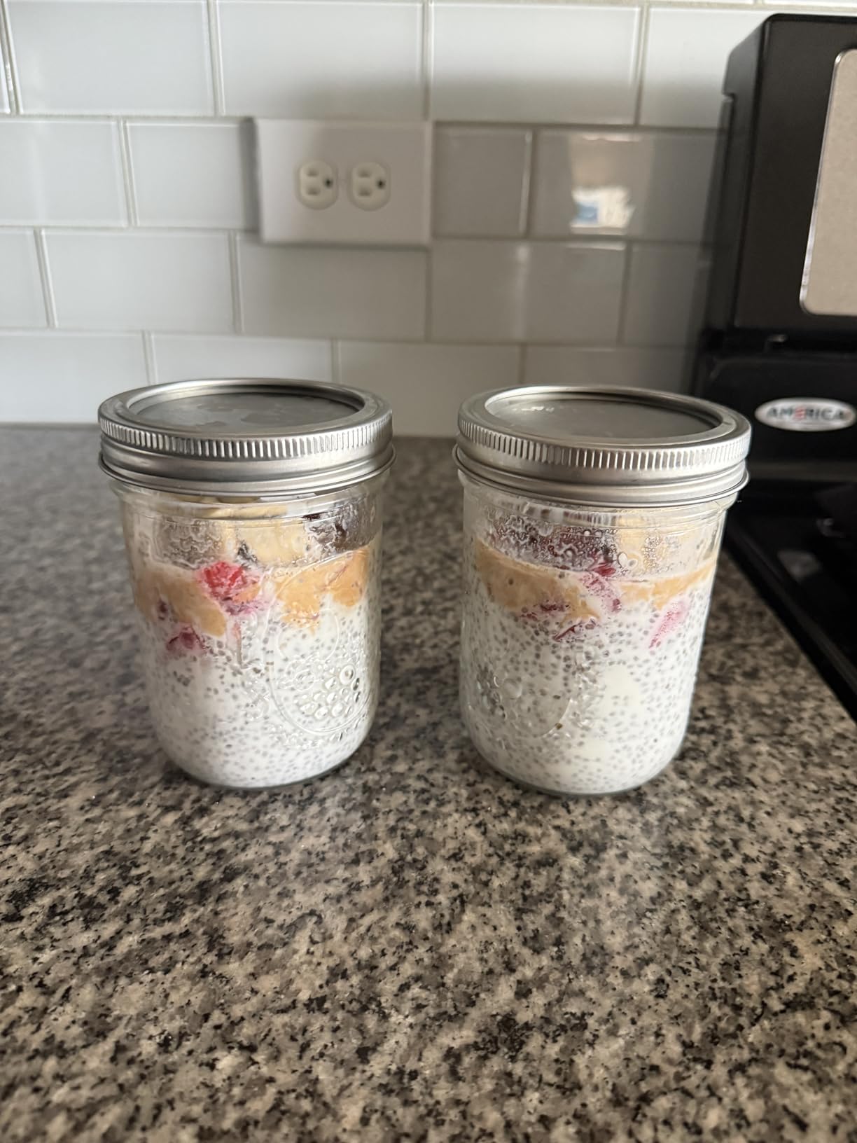 Wide Mouth Mason Jars 16 oz with Lids [6 Pack], Canning Jars with Metal Airtight Lids and Bands, 16 oz Glass Jars for Fermenting, Pickling, Freezing, Preserving, Meal Prep, Jar Décor - Customer Photo 1