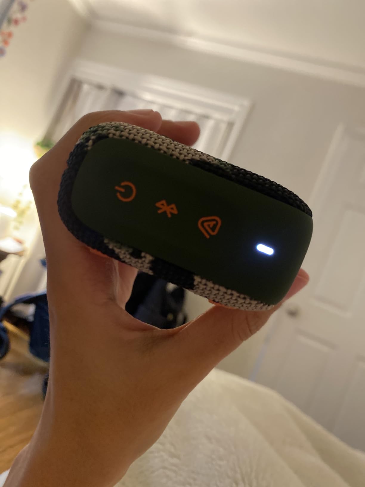 JBL Go 4 - Ultra-Portable, Waterproof and Dustproof Bluetooth Speaker, Big JBL Pro Sound with Punchy bass, 7-Hour Built-in Battery, Made in Part with Recycled Materials - Customer Photo 1