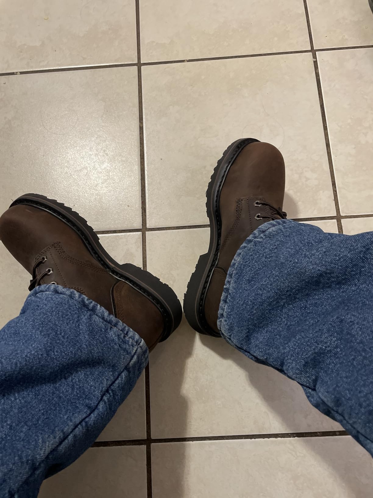 Timberland PRO Men's Pit Boss 6 Inch Steel Safety Toe Industrial Work Boot customer photo 1