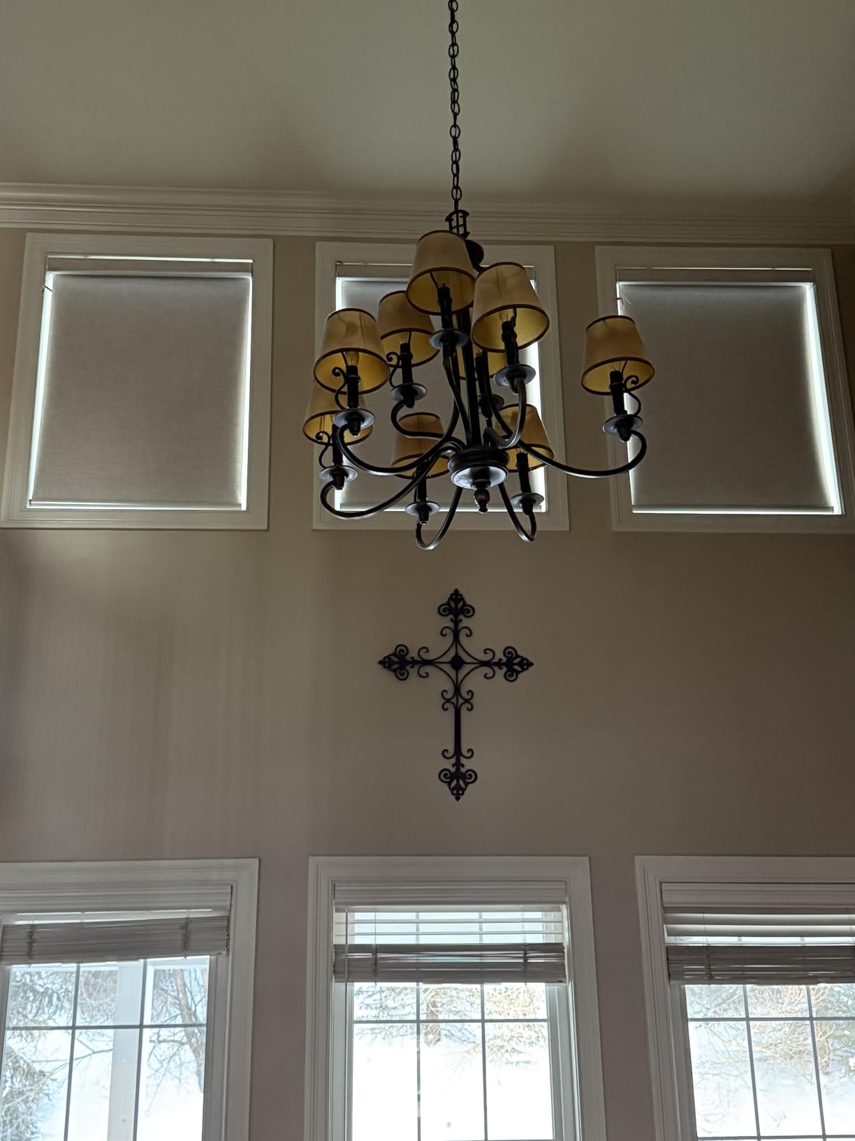 Bringnox Motorized Blinds with Remote, 100% Blackout Smart Roller Blinds Compatible with Apple Homekit Google Home and Alexa Via HUB customer photo 1