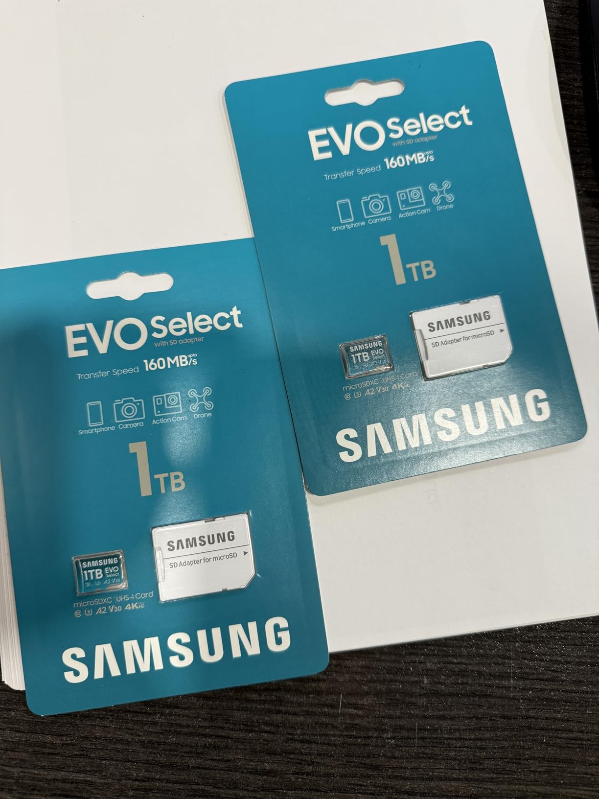 Samsung EVO Select microSDMemory Card + Adapter, 256GB microSDXC, Up-to 160 MB/s, 4K UHD, UHS-I, C10, U3, V30, A2, for Mobile Phone, Smartphones, Nintendo-Switch, and Tablets (MB-ME256SA/AM) Customer Review Samsung EVO Select microSDMemory Card + Adapter, 256GB microSDXC, Up-to 160 MB/s, 4K UHD, UHS-I, C10, U3, V30, A2, for Mobile Phone, Smartphones, Nintendo-Switch, and Tablets (MB-ME256SA/AM) - Customer Photo 4