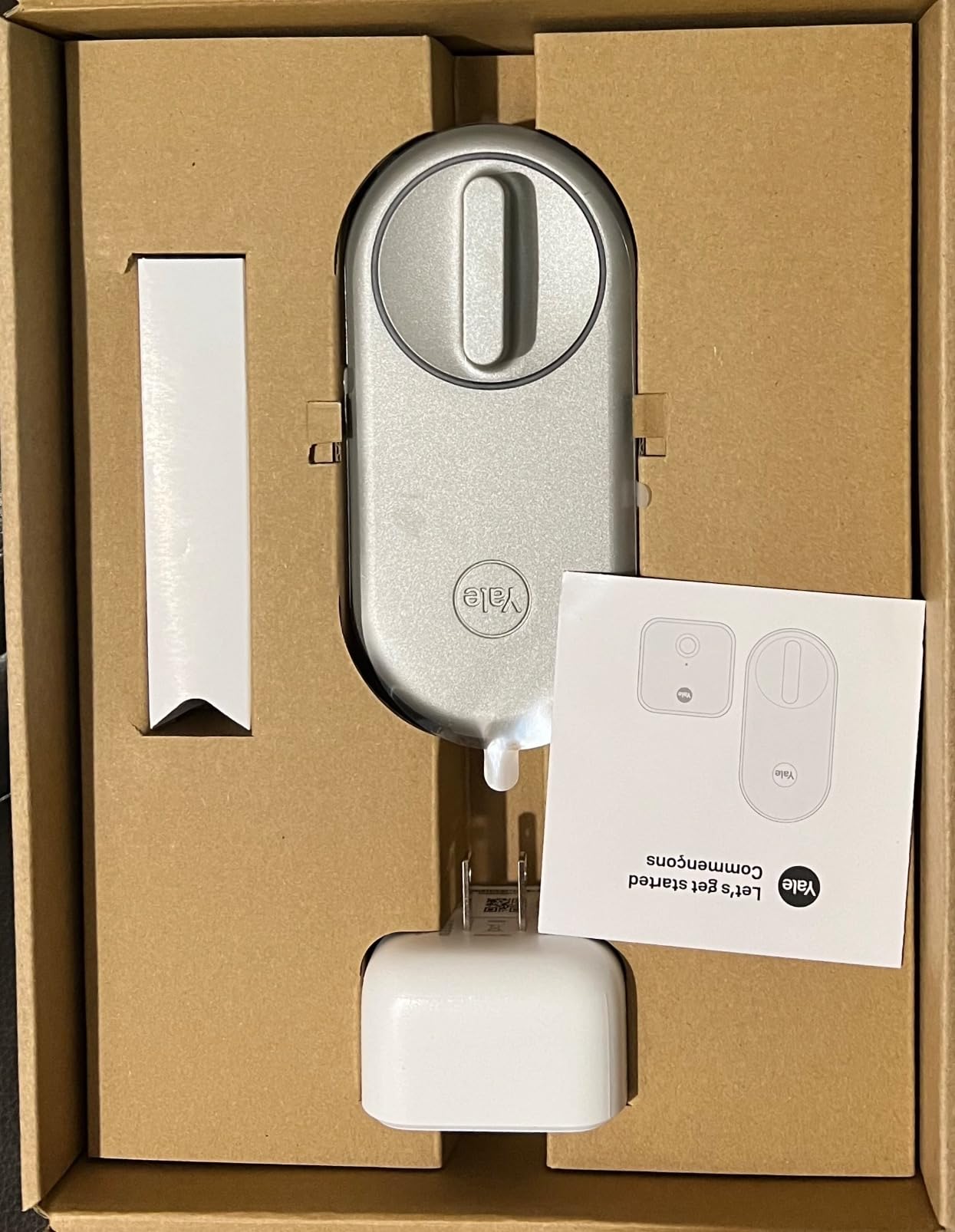 Yale Approach Smart Wi-Fi Deadbolt Retrofit Smart Lock, Unlimited Virtual Keys, App Remote Control, Keyless Entry - Silver - Customer Photo 3