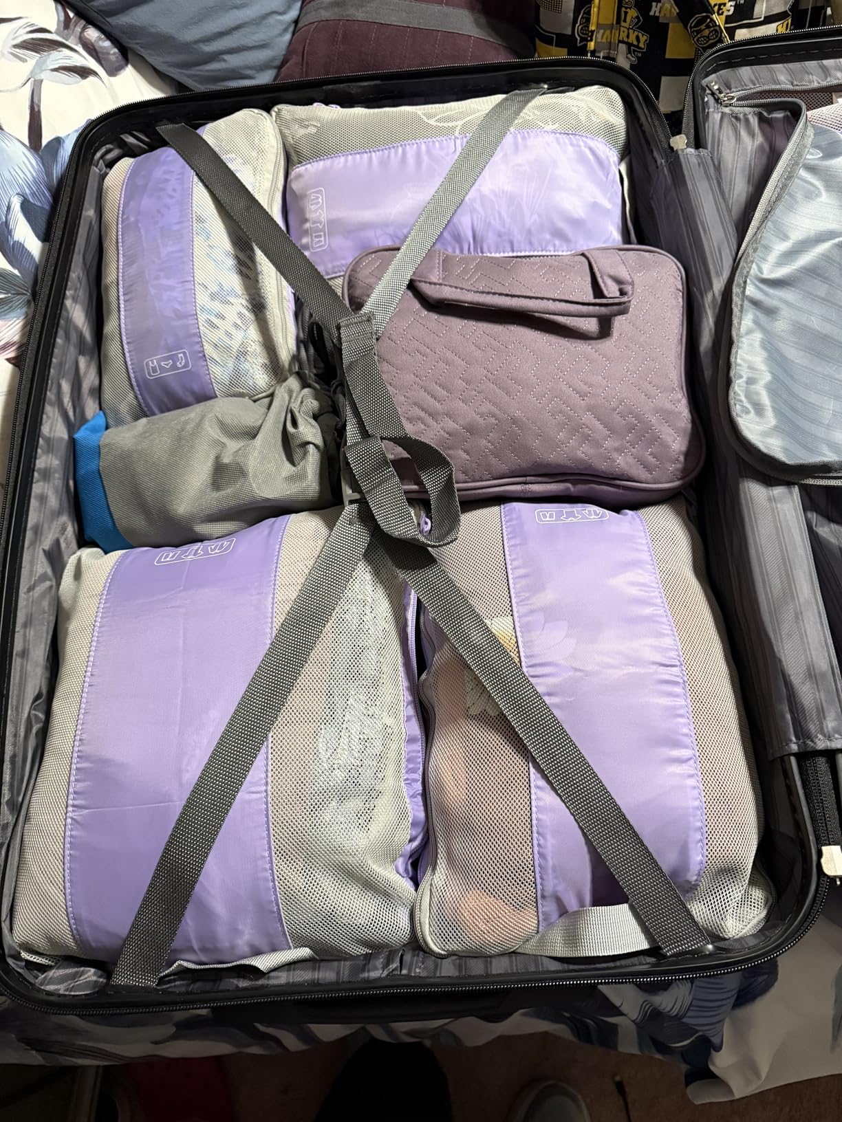 OlarHike 10 Set Compression Packing Cubes for Travel Essentials, Compressible Expandable Packing Cubes for Suitcase, Luggage Organizer Bags Customer Review OlarHike 10 Set Compression Packing Cubes for Travel Essentials, Compressible Expandable Packing Cubes for Suitcase, Luggage Organizer Bags - Customer Photo 2