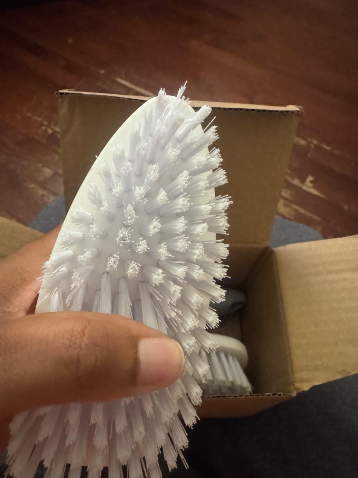 Scrub Brushes for Cleaning Bathtub Scrubber Heavy Duty Scrub Brush with Handle Stiff Bristle Cleaning Brush for Shower, Kitchen, Sink, Bathroom, Floor Customer Review Scrub Brushes for Cleaning Bathtub Scrubber Heavy Duty Scrub Brush with Handle Stiff Bristle Cleaning Brush for Shower, Kitchen, Sink, Bathroom, Floor - Customer Photo 5
