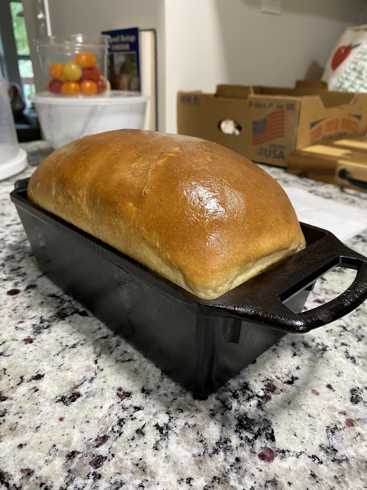 Lodge 10 Inch Pre-Seasoned Cast Iron Loaf Pan - Dual Handles - Unparalleled Heat Retention for Consistent, Even Baking - Black - Customer Photo 5