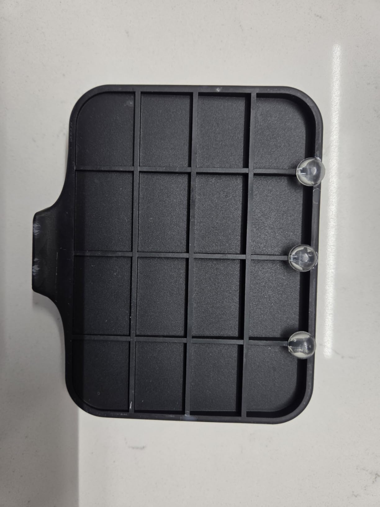 2 Pack Silicone Soap Dish with Drain, Bar Soap Holder for Shower,Bathroom and Kitchen Sink Organizer,Self Draining Waterfall Soap Tray (Black) - Customer Photo 1