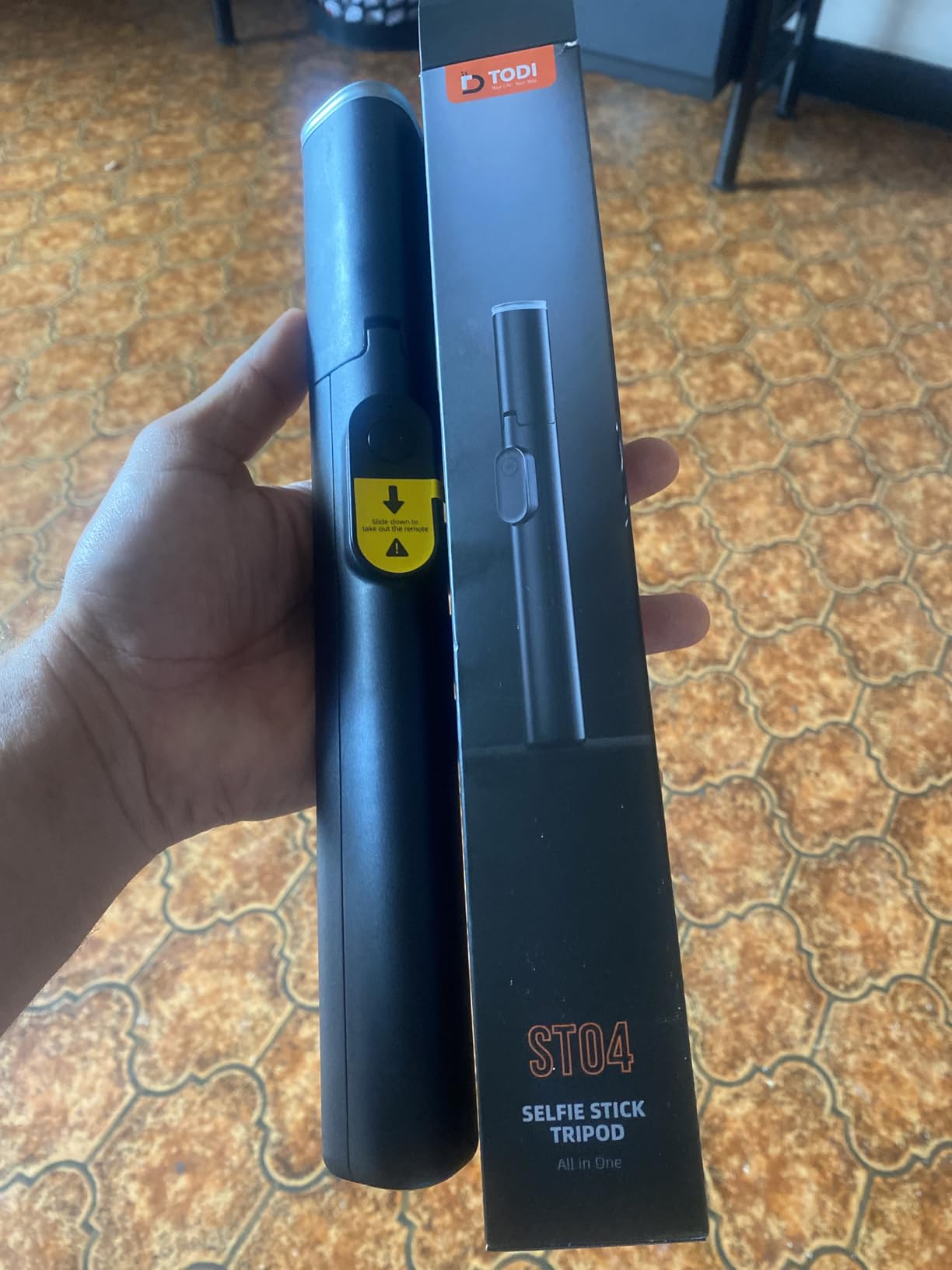 TODI Selfie Stick Tripod for iPhone, 60 TODI Selfie Stick Tripod for iPhone, 60