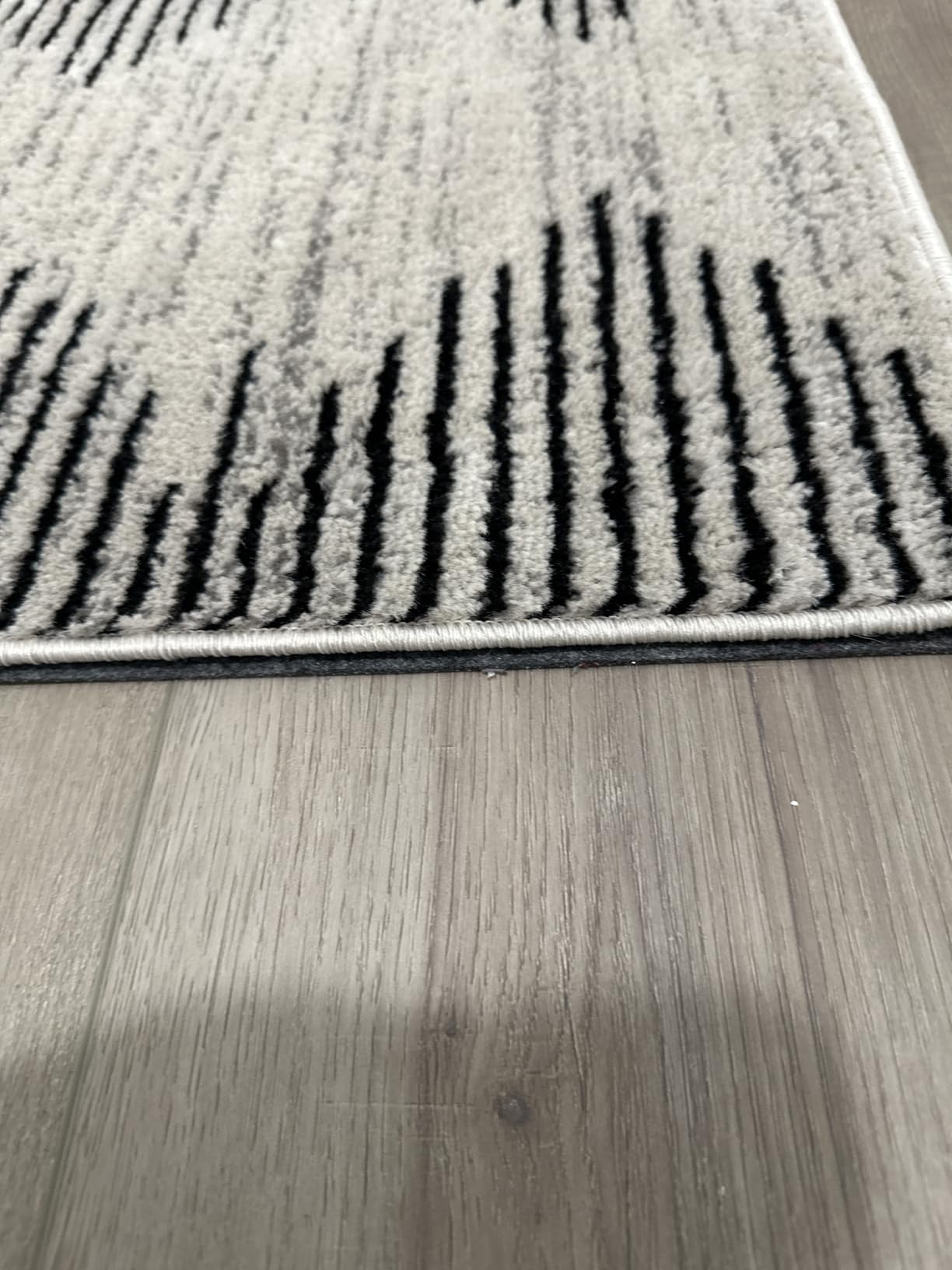 Veken Non Slip Cushioned Rug Pad Gripper 8 x 10 Ft, Felt and Silicone Backing, 1/4 inch Thick Carpet Liner for Hardwood Floors and Finishes, Under Area Rugs Anti Skid Mat, Keep Rugs Safe and in Place - Customer Photo 1