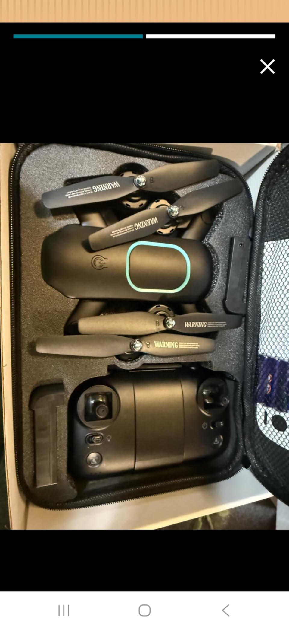 Drone with 1080P Camera, Foldable Drone for Beginners with Light, Upgrade Altitude Hold, Gesture Selfie, Waypoint Fly, 3D Flip, 3 Speed Mode, Circle Fly, One Key Start customer photo 1