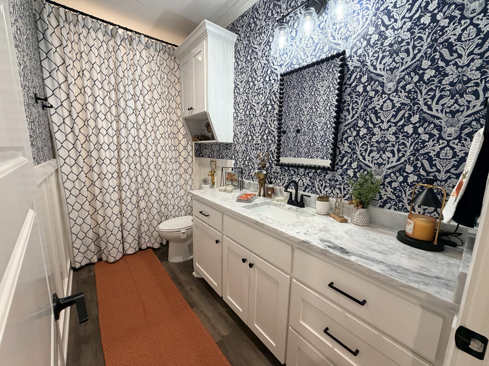Jacquotha Waffle Bathroom Hand Towels 2-Piece (Tan) – Cotton, Soft, Lightweight, Lint Free, 13” x 29” - Customer Photo 5