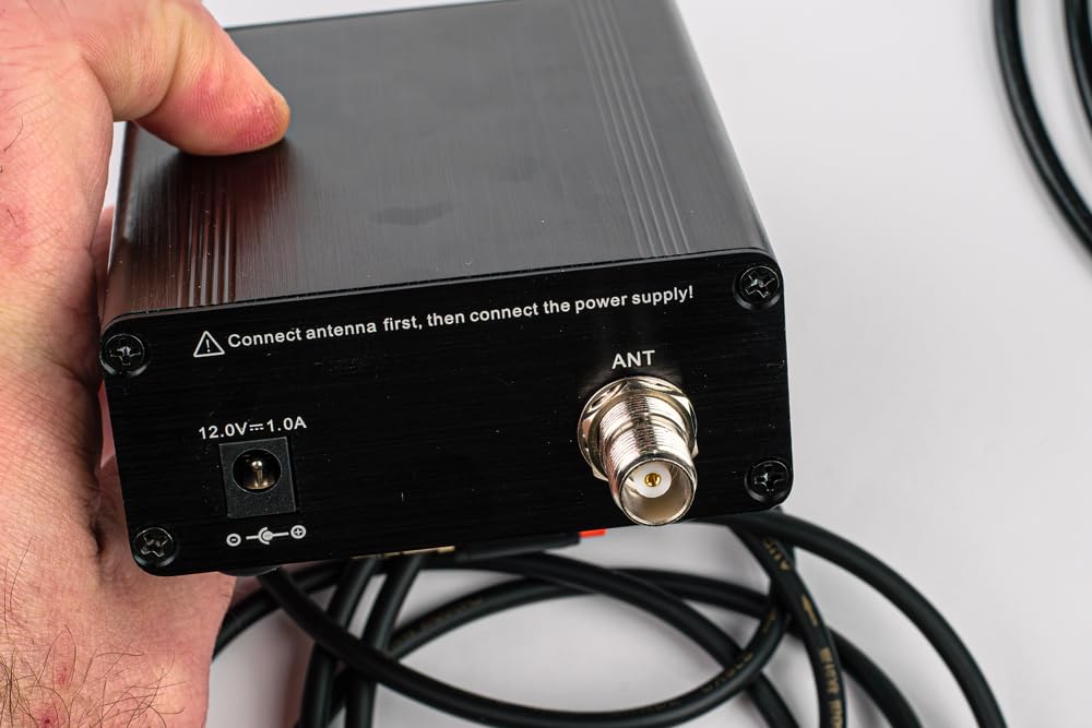 AZWang 1000FT Long Range FM Transmitter Stereo Mini Radio Station for Church Drive-in Movie, Church Parking Lot, Lights Fireworks Show - Customer Photo 1