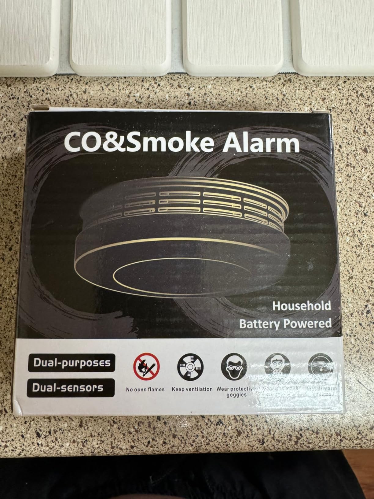 3-Pack Wi-Fi Smoke Detector Carbon Monoxide Detector Combo with App Notifications, Test/Silence Button, Smart Smoke Detector & CO Alarm for Any Home, Real-Time Alert customer photo 1