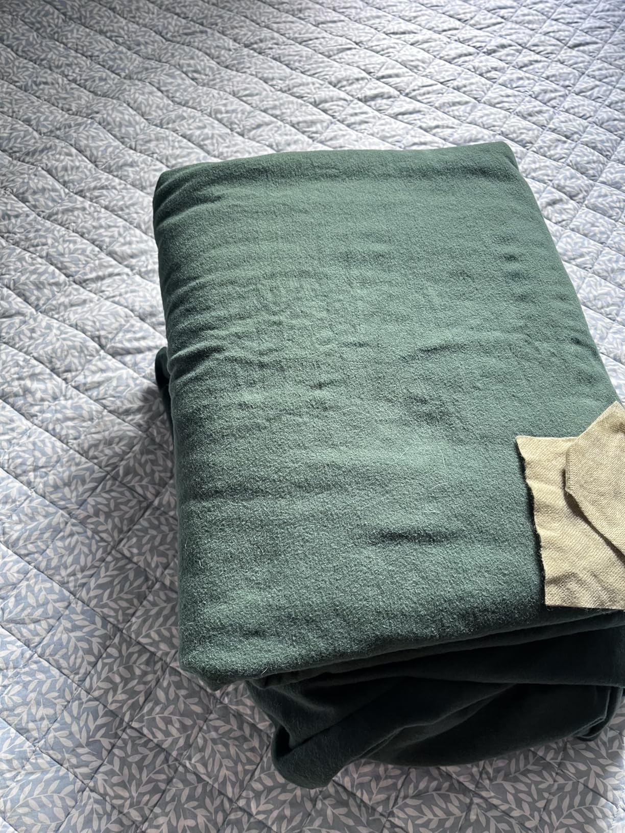 Springtree Home Luxury Portuguese Flannel Sheets | Queen Size Flannel Sheets | 100% Cotton | Ultra-Soft, Warm & Breathable Sheet Set | Deep Pocket, Durable & Cozy Winter Sheet Set | Winter White - Customer Photo 5