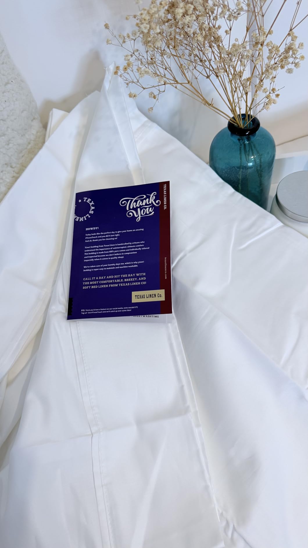 TEXAS LINEN CO. Premium Egyptian Cotton Queen Size Fitted Sheet Only - 22 TEXAS LINEN CO. Premium Egyptian Cotton Queen Size Fitted Sheet Only - 22