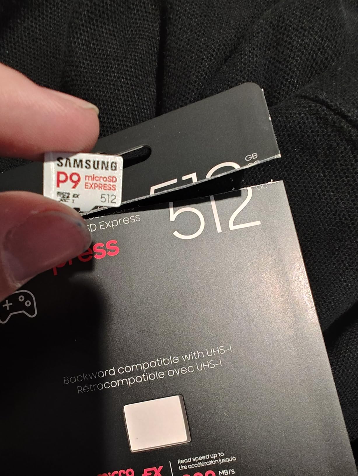 Samsung P9 Express microSD Express Card, 256GB microSDXC Memory Card, Up to 800 MB/s, for Nintendo-Switch 2, (MB MK256T/AM) Customer Review Samsung P9 Express microSD Express Card, 256GB microSDXC Memory Card, Up to 800 MB/s, for Nintendo-Switch 2, (MB MK256T/AM) - Customer Photo 1