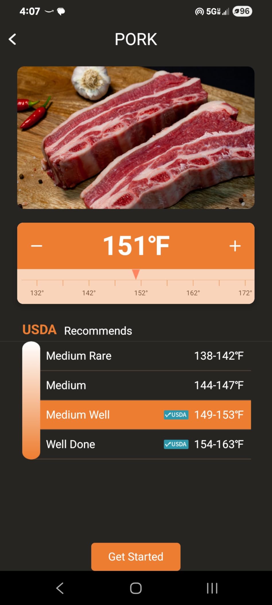 Oven Wireless Meat Thermometer: Smart 572°F Oven-Safe Stainless Steel Probe with 900ft Bluetooth Range for Juicy Meat - Easy Setup App Auto Alerts Dishwasher Safe for Grilling Cooking Smoking customer photo 1
