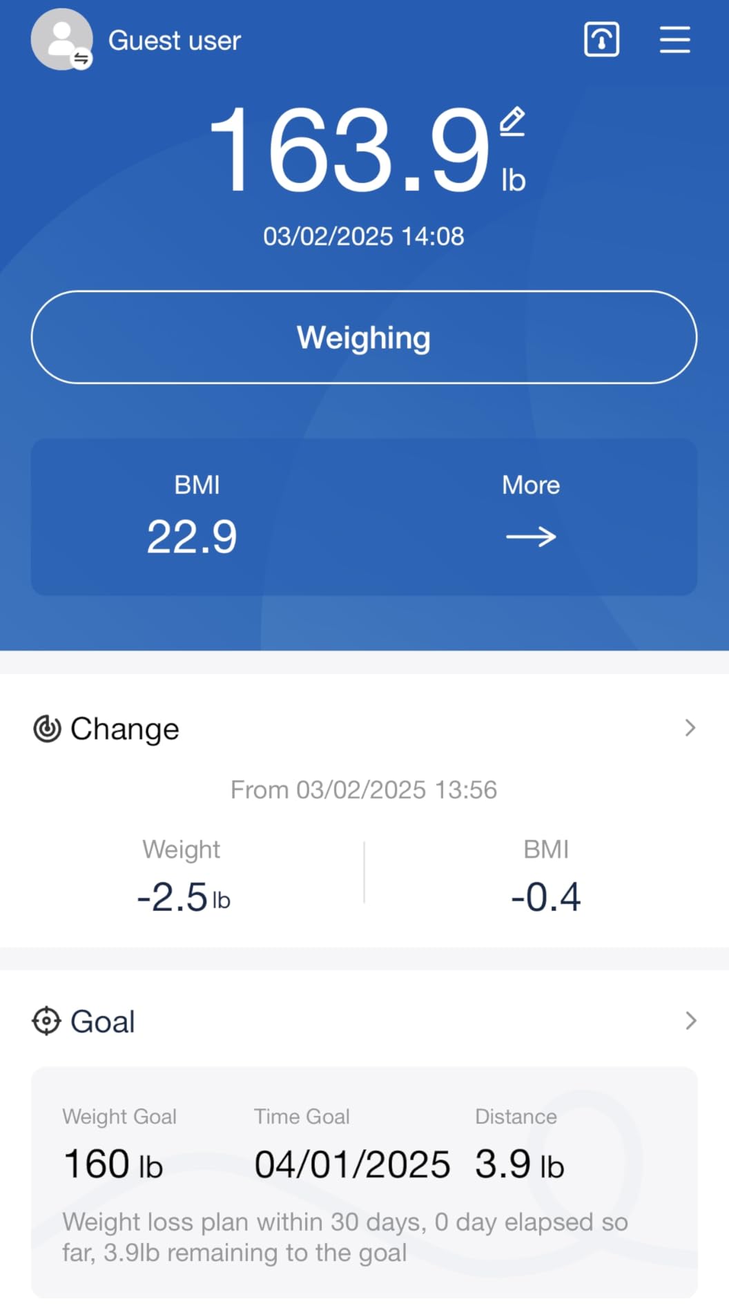 GE Smart Scale for Body Weight: 8-Electrode Body Pod Fat Monitor with Full Body Composition Analysis, Bluetooth App Sync, Large Handle Display, 400lb Capacity Bathroom Scale for Home & Gym, Black customer photo 2