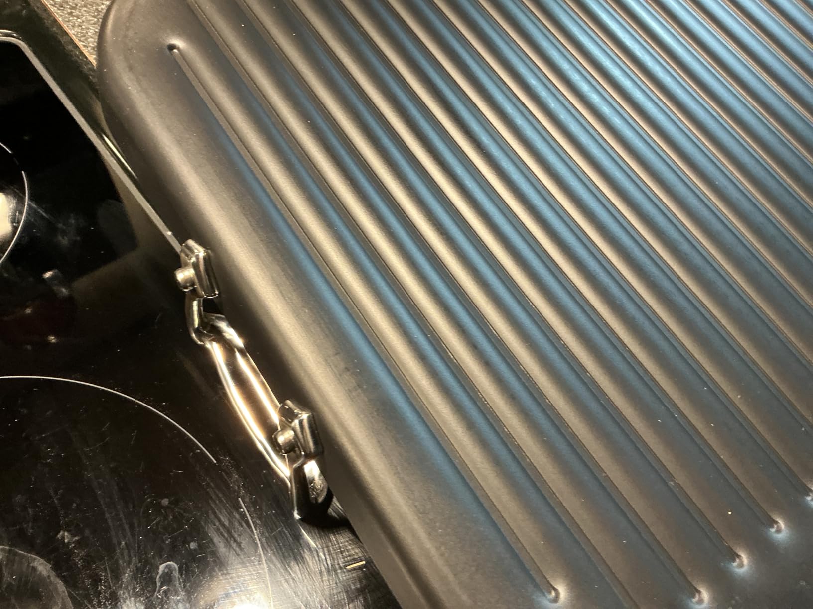 All-Clad HA1 Expert Hard Anodized Nonstick Square Grill Pan For Stovetop 11x11 Inch Oven-Safe Up to 500°F, Grilling, Professional Cookware, Dishwasher-Friendly, Oven-Safe Up to 500°F, Black - Customer Photo 1