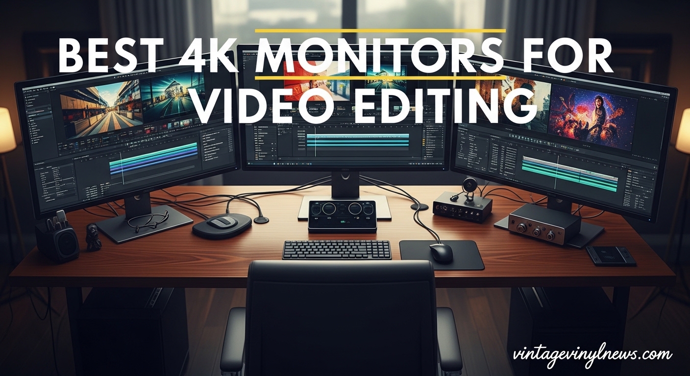Best 4K Monitors for Video Editing