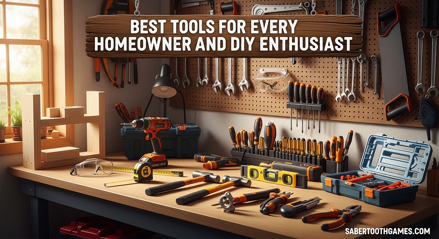 Best Tools for Every Homeowner and DIY Enthusiast