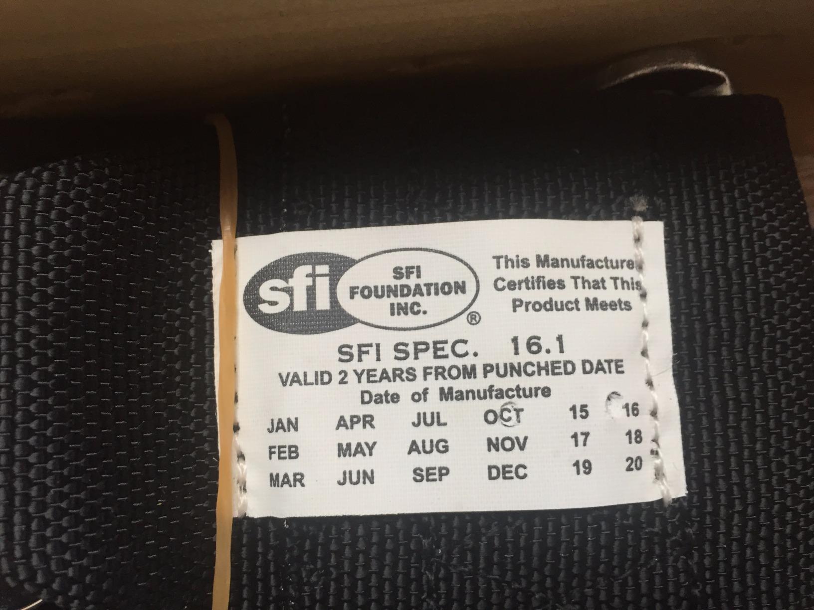 G-Force Racing Gear G-Force 7000BK Black SFI 16.1 Rated 5-Point Pull-Down Camlock Individual Shoulder Harness Set customer photo 2