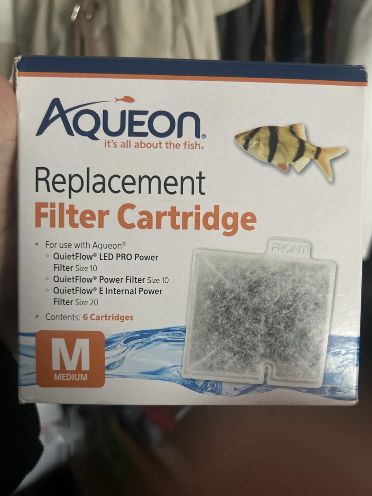 Aqueon Replacement Filter Cartridges Medium - 6 pack customer photo 1