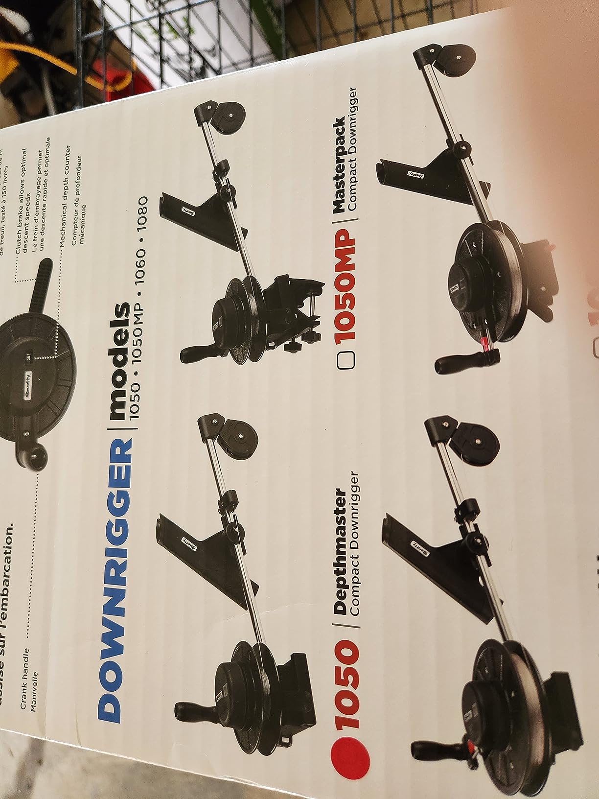 Scotty #1050MP Depthmaster Manual Downrigger, Display Packed w/ Rod Holder & Clamp Mount, Black customer photo 3