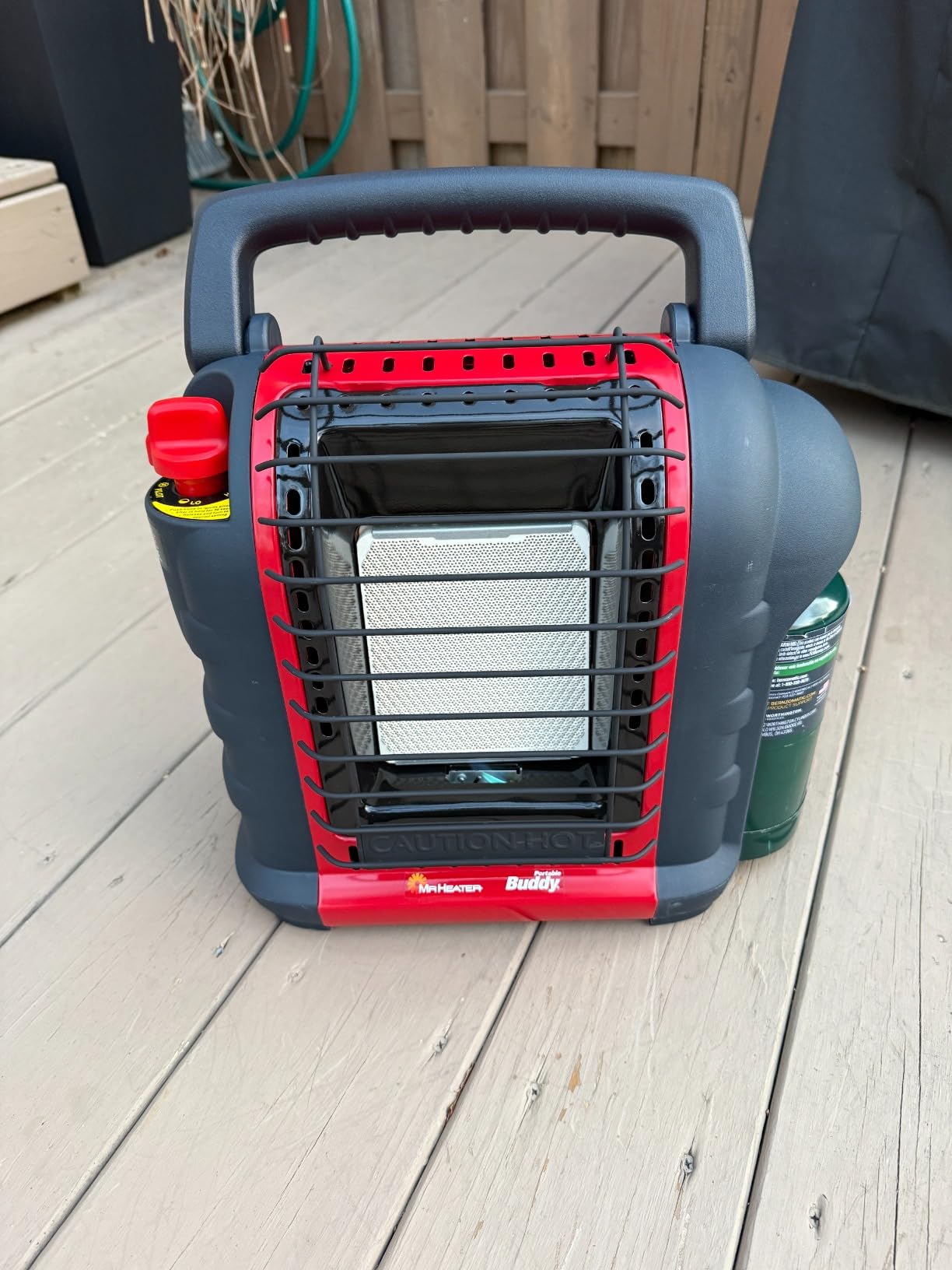 Mr Heater 9,000 BTU Portable Buddy Radiant Propane Heater customer photo 1
