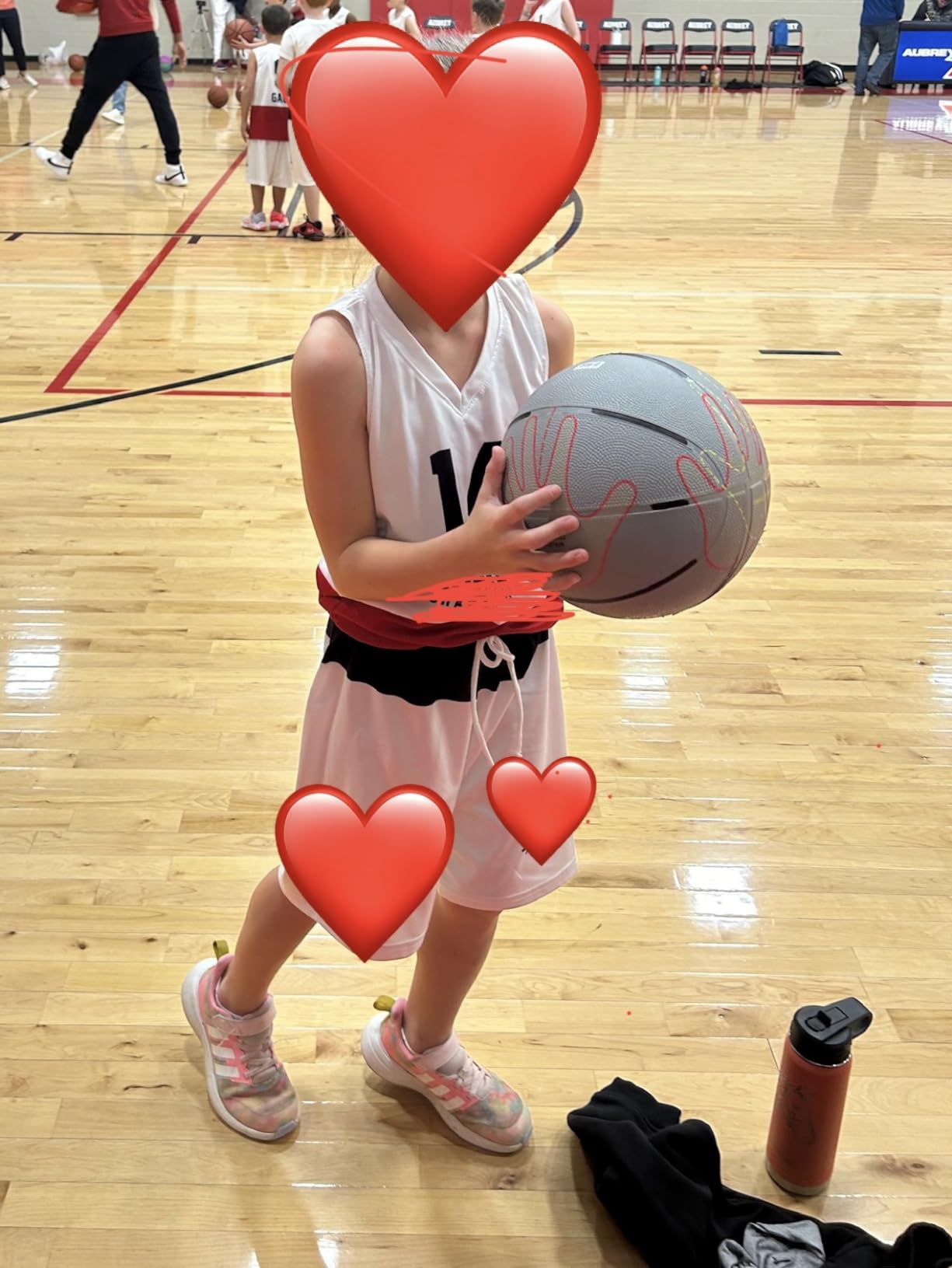 Baden SkilCoach Shooter's Basketball | Rubber Training Basketball | Teaches Hand Postioning | Basektball Training Aid | 28.5-Inch Ball customer photo 1